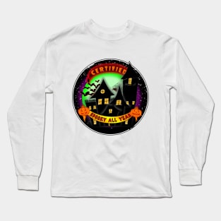 Certified Spooky All Year Long Sleeve T-Shirt